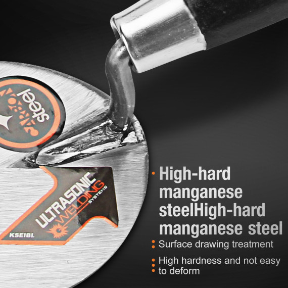 Hochwertige Maurerkelle Walby-Muster mit Holzgriff für Profis | KSEIBI