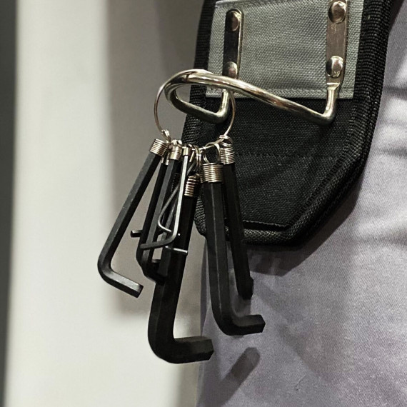 Set chiavi esagonali ossido nero con anello di alta qualità | KSEIBI