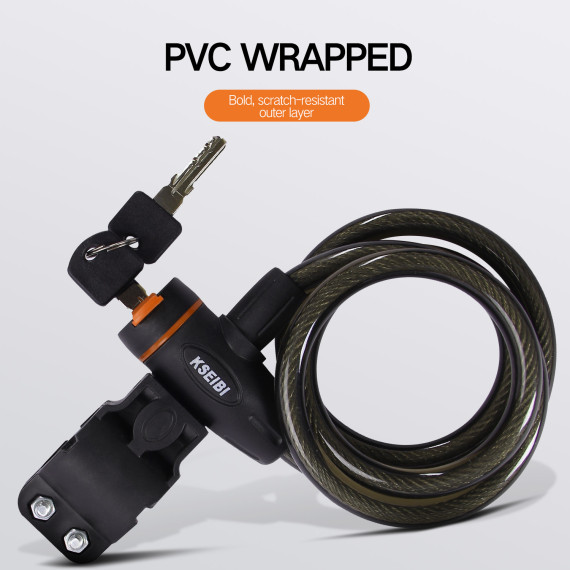 Lucchetto per bicicletta resistente e sicuro | KSEIBI