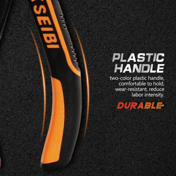 Alicate De Bico Curvo Progrip - Ferramenta Profissional de Alta Qualidade | KSEIBI