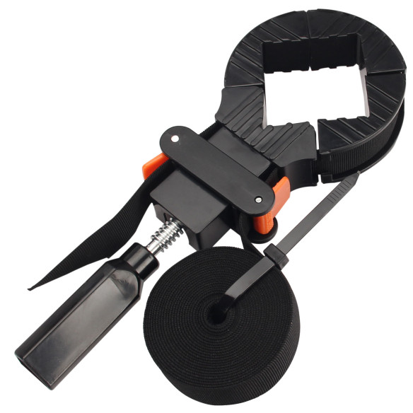 Adjustable Band Clamp with Handle for Woodworking Projects | KSEIBI