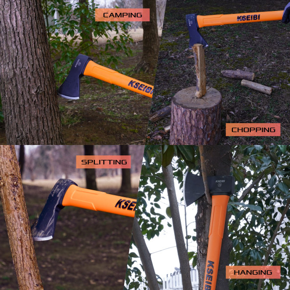 Machado com Cabo de Fibra de Vidro para Uso em Jardim | KSEIBI