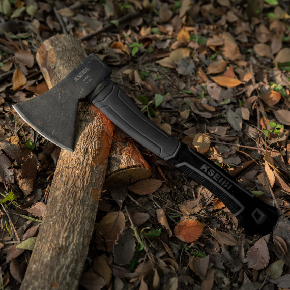 High-Quality Axe with Fiberglass Handle for Precision Cutting | KSEIBI