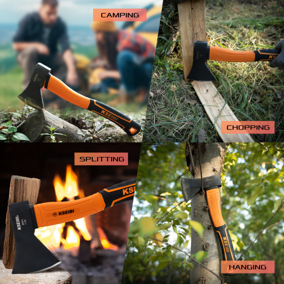 Ascia in vetroresina resistente e versatile | KSEIBI