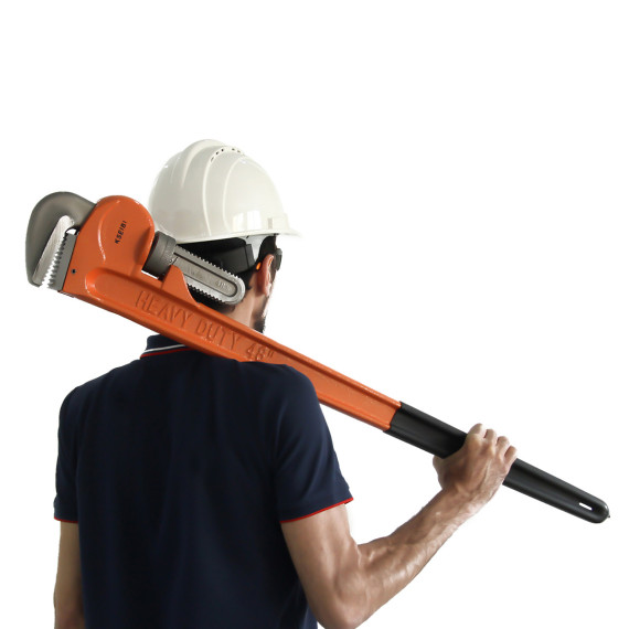 High-Quality Adjustable Pipe Wrench for Professionals | KSEIBI
