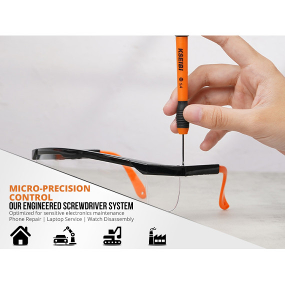 Ensemble de 6 tournevis de précision pour tous les projets de bricolage | KSEIBI