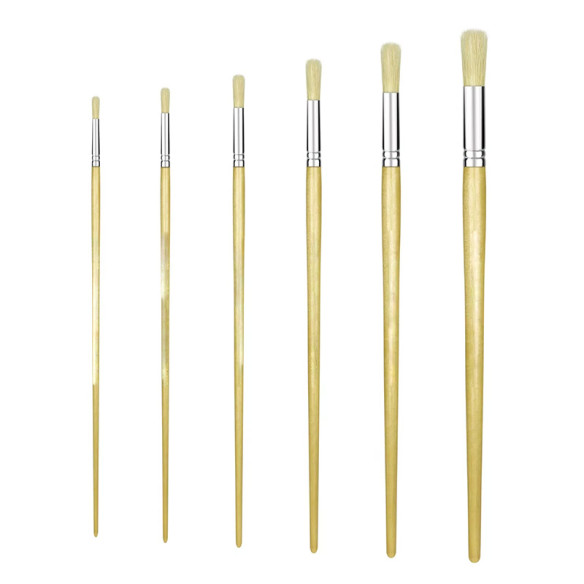 Hochwertiger Spitzer Pinsel für präzises Make-up | KSEIBI