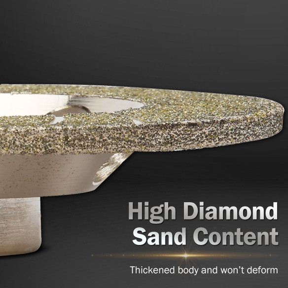 Roată cu tăiş diamantată electroplacată pentru granit | KSEIBI