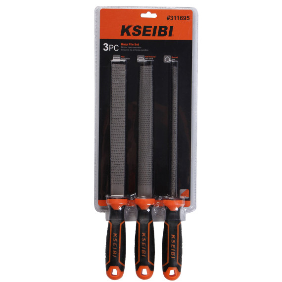 Premium Quality Rasp File Set for Smooth Woodworking | KSEIBI