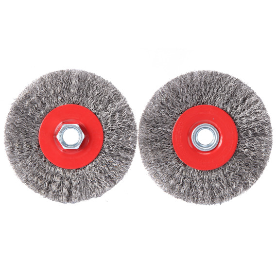 Roda De Arame Frisado em Aço Inoxidável de Alta Qualidade | KSEIBI