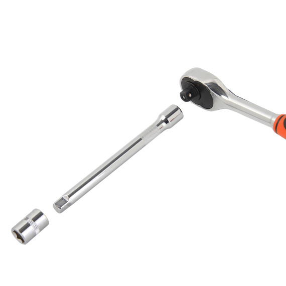 Set bussole esagonali e cricchetto 3/8" di alta qualità | KSEIBI