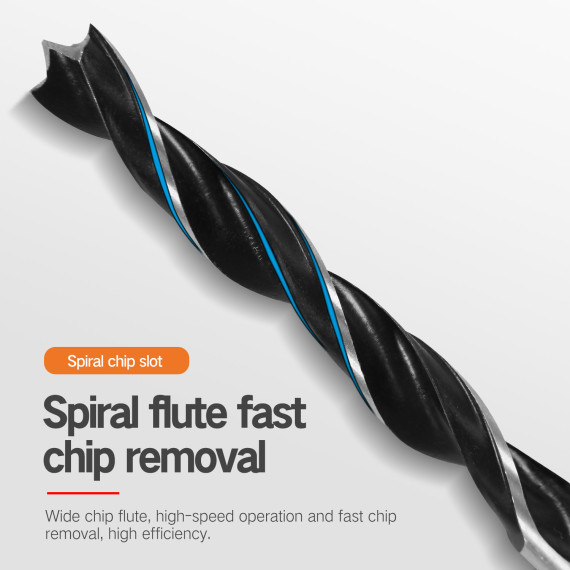 High-Quality Brad Point Drill Bits Set for Precision Drilling | KSEIBI