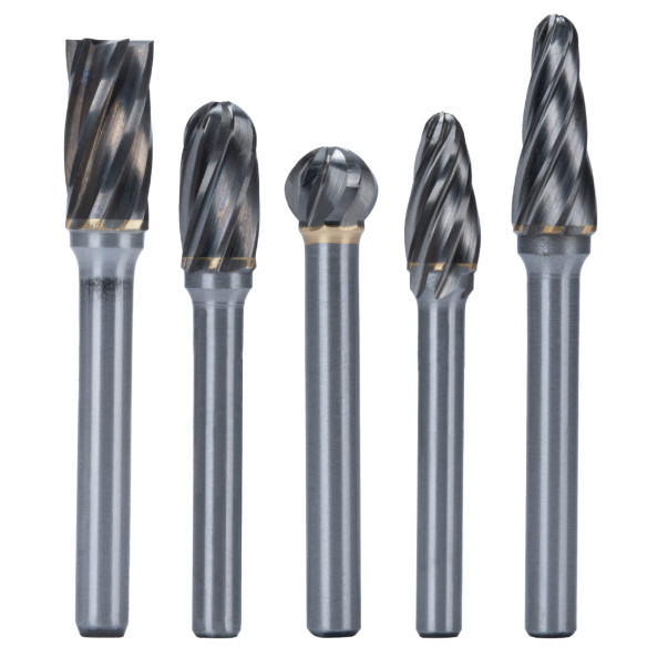 Conjunto de 5 Fresas para Alumínio de Alta Qualidade | KSEIBI