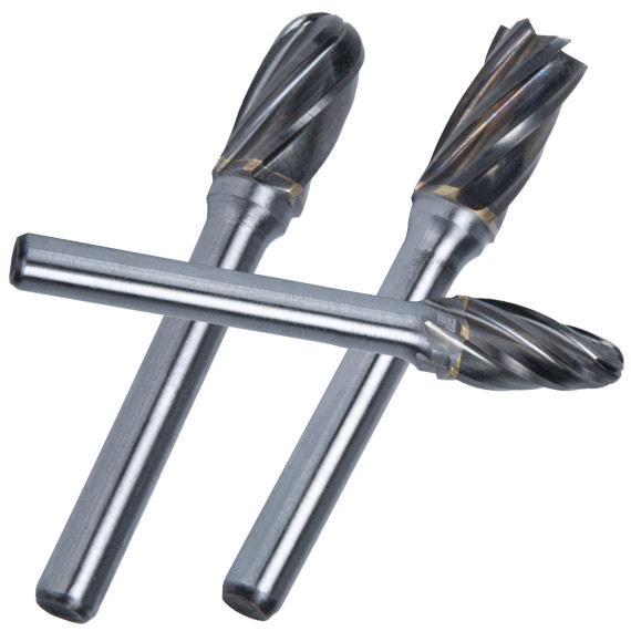 Juego de brocas para desbarbado de aluminio en estuche de plástico | KSEIBI