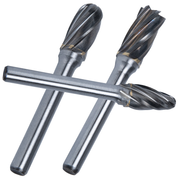 Juego de brocas para desbarbado de aluminio en estuche de plástico | KSEIBI