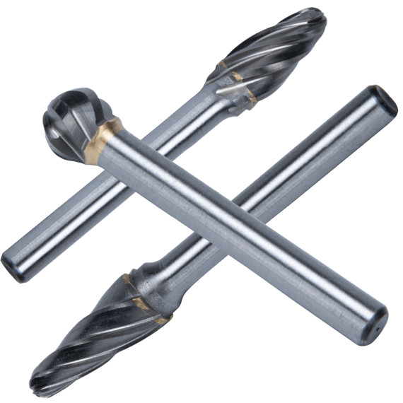 Juego de brocas para desbarbado de aluminio en estuche de plástico | KSEIBI