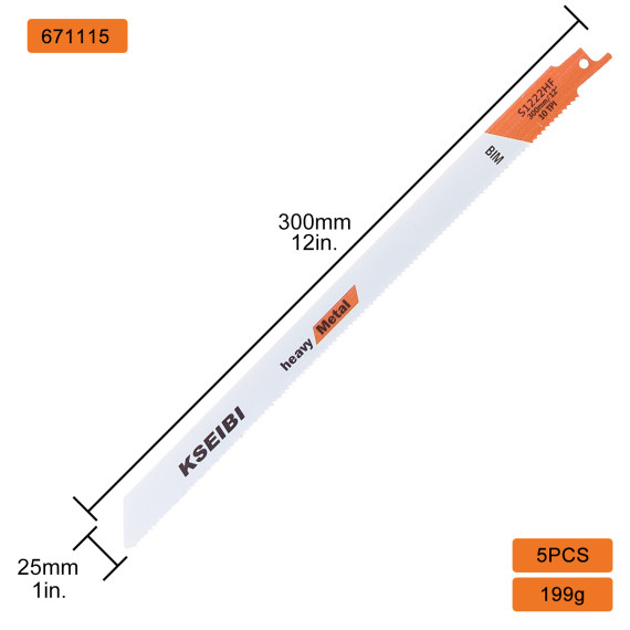 Serra Sabre Profissional para Cortes Precisos | KSEIBI