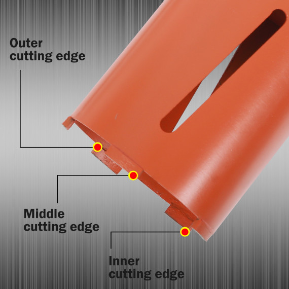 Hochwertiger Diamant-Kernbohrer-Satz für präzises Bohren | KSEIBI