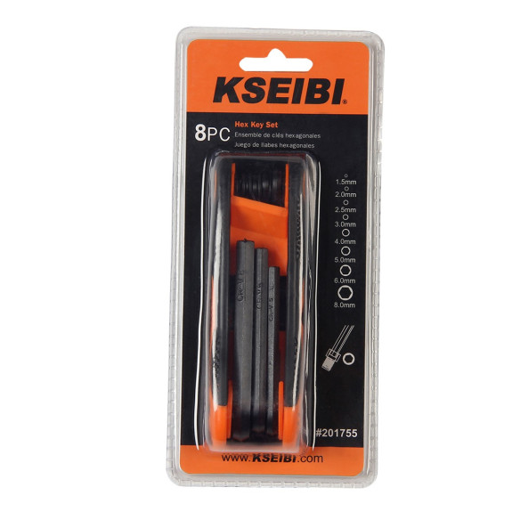 2017 Design Kseibi 3pcs Tpr Torx Allen Wrench Set &amp; Fold Hex Key