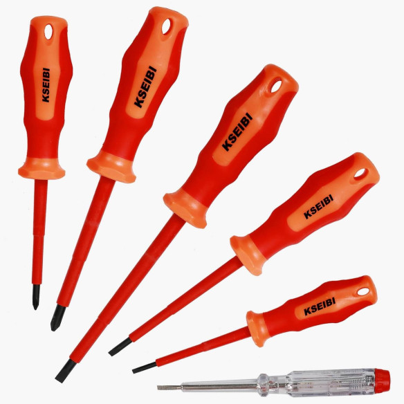 VDE Insulated Screwdrivers Set,
testing screwdriver,
electrician tool