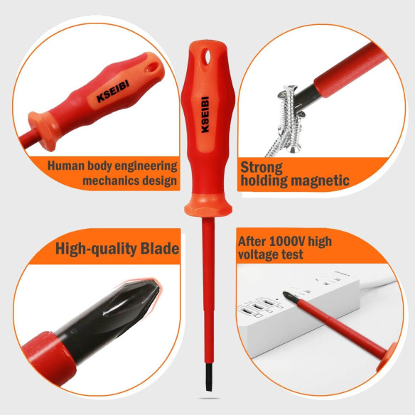 VDE Insulated Screwdrivers Set,
testing screwdriver,
electrician tool