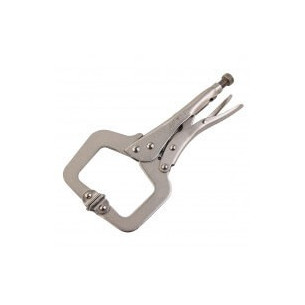 C-Clamp Locking Plier with Swivel Pads