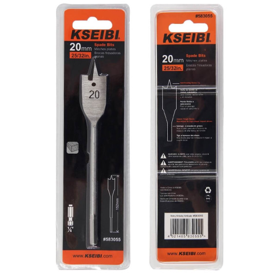 Flat Spade Drill Bits, power tool accessories, high carbon steel flat wood drill bits.