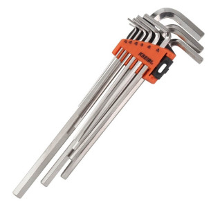 Hex Key Wrench Set long 9-PC SAE