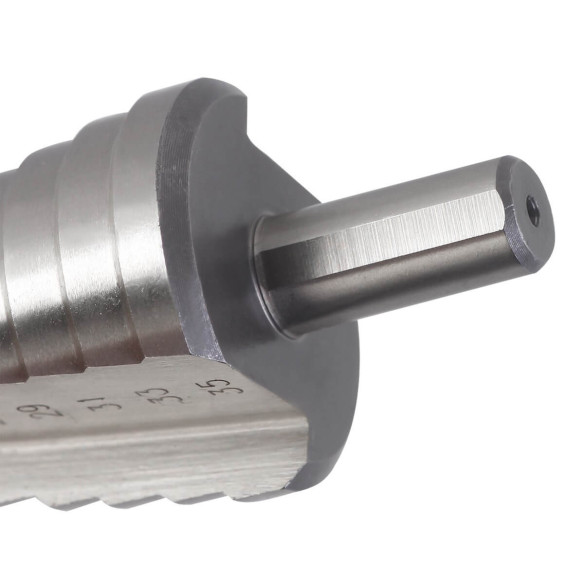 HSS Step Cone Drill Bits, power tool accessories, HSS step cone drill bits hole cutter.